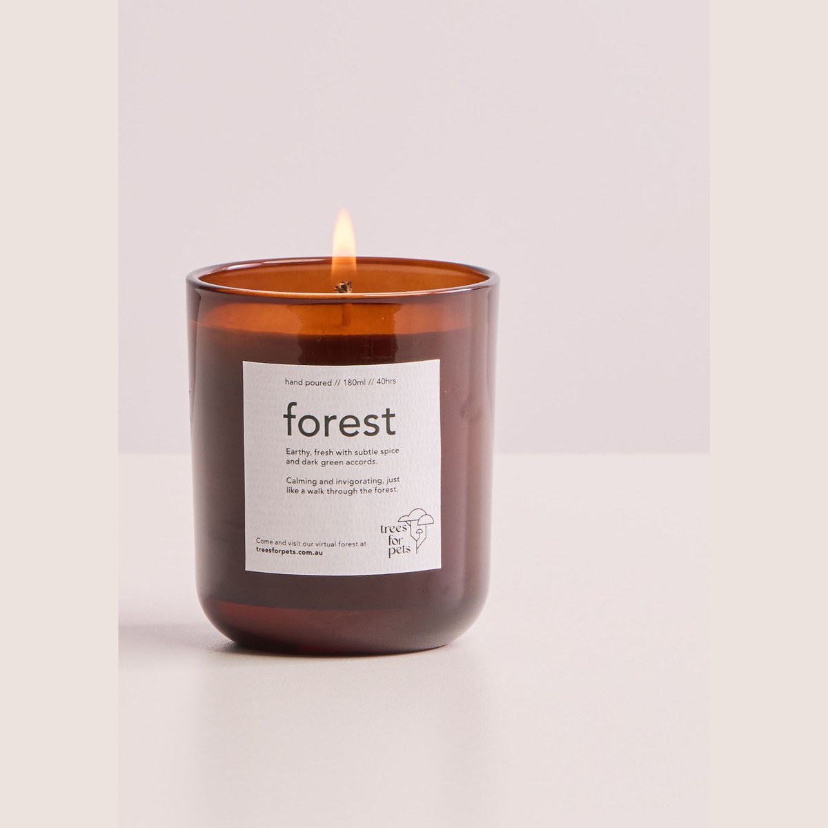 Forest candle